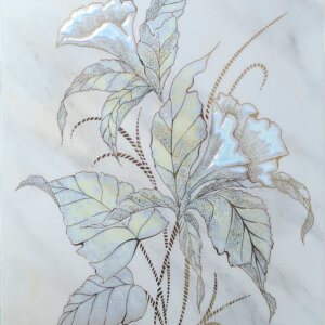 Tiles Listello Korfu Verde Tulipan 20 X 25
