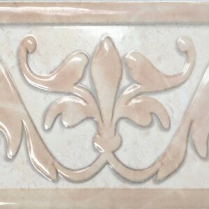 Tiles Listello Franja Moscu Beige 14 X 28