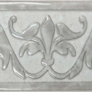 Tiles Listello Franja Moscu Gris 14 X 28