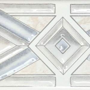 Tiles Listello Serena Verde Marco 8 X 28