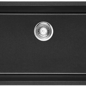 ULA Granite Sink HB8217 (790X460X235) - Black Pearl