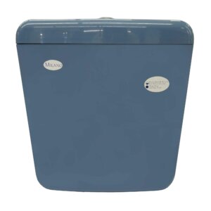 Milano Cistern Bermuda Blue Dual Flush