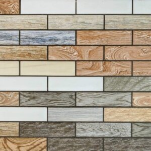 Tiles Wall Pebble Brick Clay E216 20 X 30