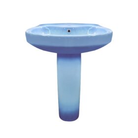 Picasso Wash Basin + Pedestal HDLP9+HDP11 Blue