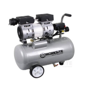 Worksite Air Compressor Quiet 1HP 25LT ACP302