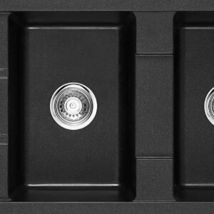ULA Granite Sink 8200 (1160x500x200mm) - Black