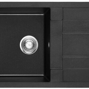 ULA Granite Sink 8202 (860x500x200mm) - Black