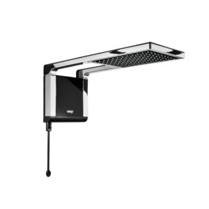 Lorenzetti Acqua Storm Ultra Electric Showerhead Heater - Black + Chrome