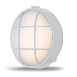 Morell Eisley Bulkhead E27 Round - White