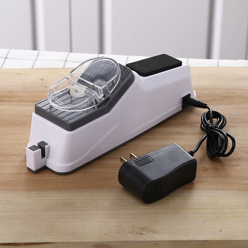 USB Rechargeable Electric Knife Sharpener Automatic Adjustable Kitchen Tool  For