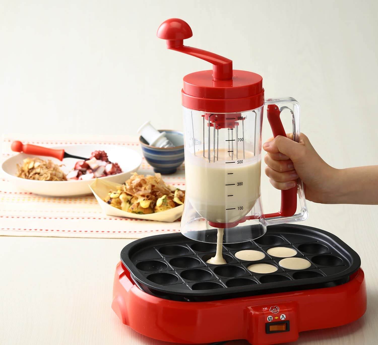 Bakeaway Manual Pancake Machine and Dispenser 800ml - Quincaillerie A1's  Online Hardware Store
