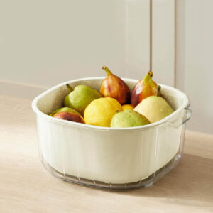 THE Drain Basket White Large