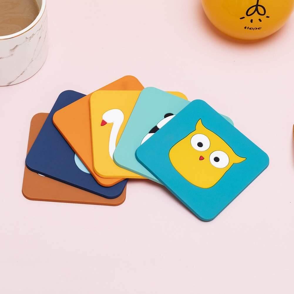 THE Coaster Silicone per pc